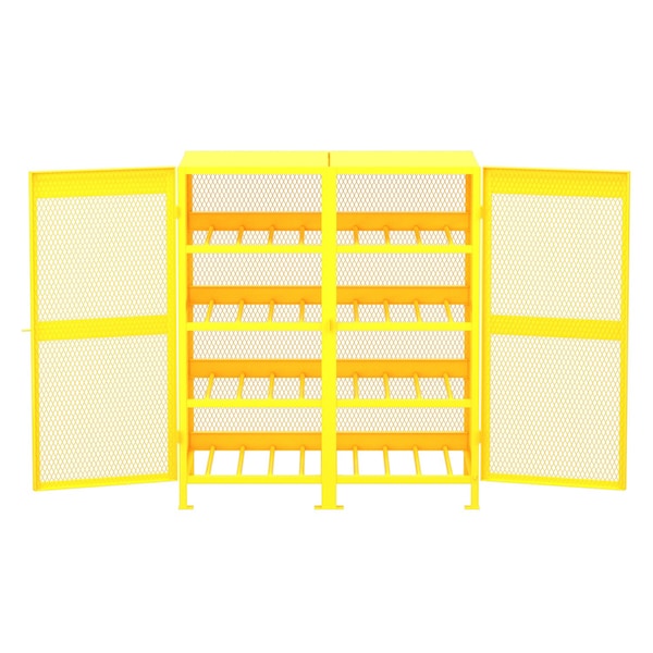 Valley Craft Gas Cylinder Storage Cabinet, Vertical - F89042