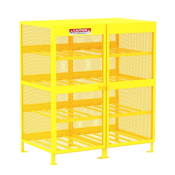 Valley Craft Gas Cylinder Storage Cabinet, Vertical - F89042