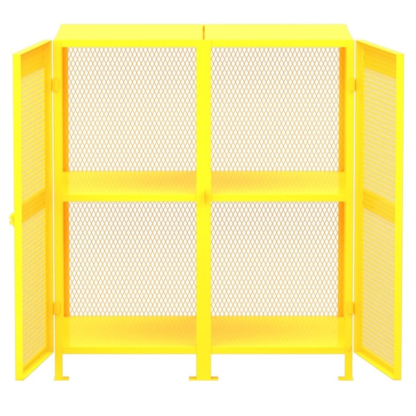 Valley Craft Gas Cylinder Storage Cabinet, Horizontal - F89050