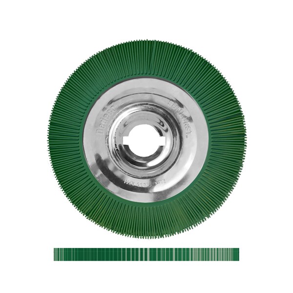 Dedeco SUNBURST 10" X 1" TS DARK GREEN 50 GRIT (A/O) 1/UNIT - 1393