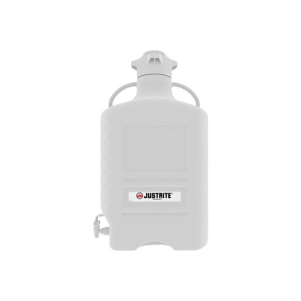 Justrite Justrite 12942 Carboy With Spigot, PP, 40-Liter - 12942