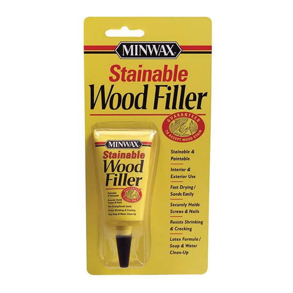 Minwax 1 Oz Natural Stainable Wood Filler Interior / Exterior Wood Filler - 42851