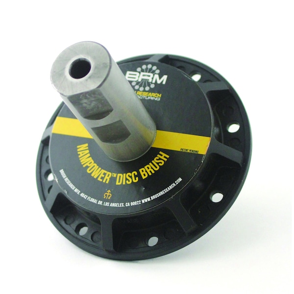 Nampower Brush ADHLWMSL-NAMPOWER Abrasive Disc Brush Holder-Sidelock Collet Flow Thru, Composite 25mm Plain - ADHLWMSL
