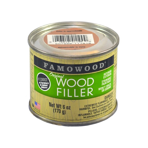Eclectic Products 6 Oz Alder Famowood Solvent Based Original Wood Filler - 36141100