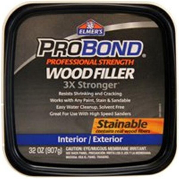 Elmers Elmers Products P9892 Probond Wood Filler Stainable; Quart - 7662901