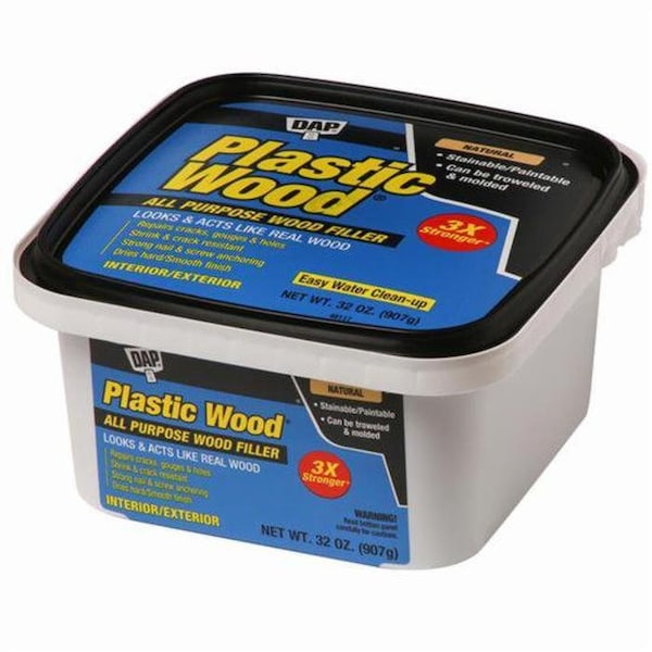 Plastic Wood Qt Dap Natural Latex-Based All Purpose Wood Filler - 525