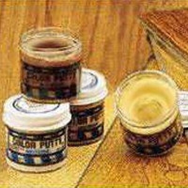 Color Putty Wood Filler, Mild, Maple, 3.68 oz, Jar - 114