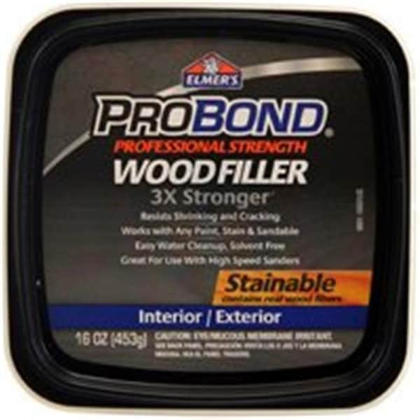 Elmers Elmers Products P9891 Probond Wood Filler Stainable; Pint - 7662893
