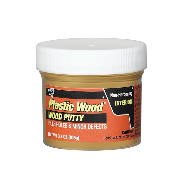 Dap Plastic Wood Wood Putty, PK6 3.7 oz Size, Light Oak - 7079821247