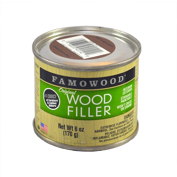 Eclectic Products 6 Oz Walnut Famowood Solvent Based Original Wood Filler - 36141142