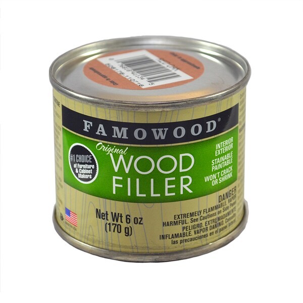 Eclectic Products 6 Oz Red Oak Famowood Solvent Based Original Wood Filler - 36141134
