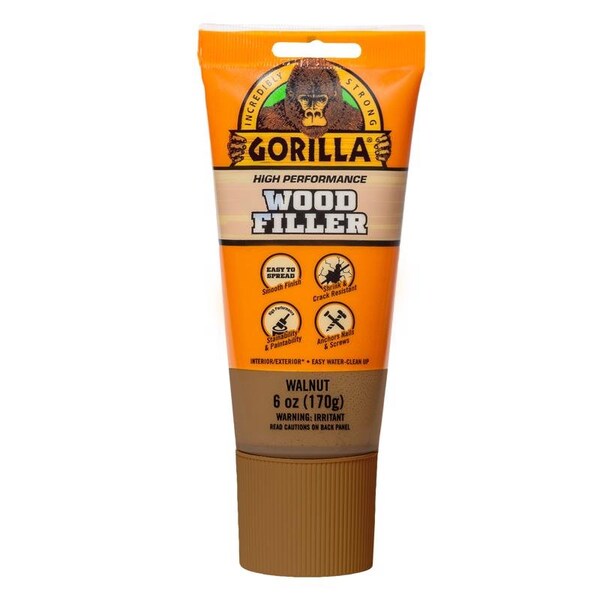 Gorilla Glue Gorilla Walnut Wood Filler 6 oz - 112126