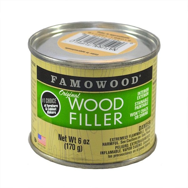 Eclectic Products 6 Oz Natural Famowood Solvent Based Original Wood Filler - 36141126