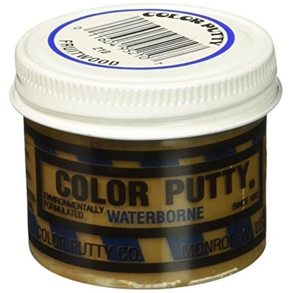 Color Putty Color Putty 210 Water-Based Formula Color-Transmitted Putty; Fruitwood - 3.68 oz - 210