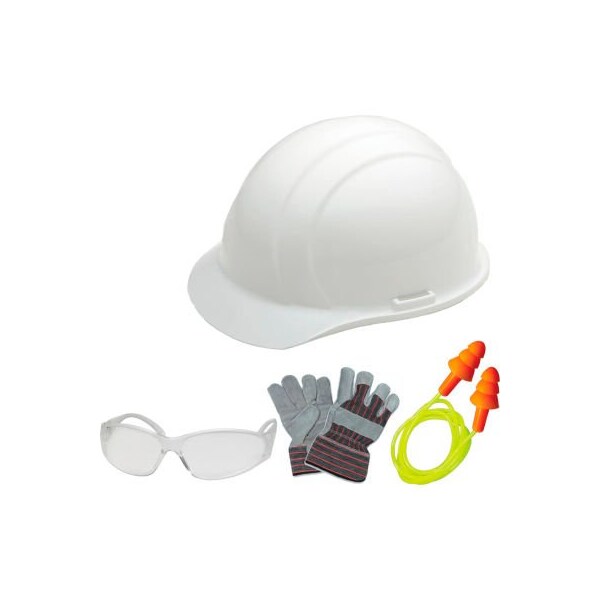 Erb Safety PPE Safety Kit, ERB Safety 18531 - White - 18531