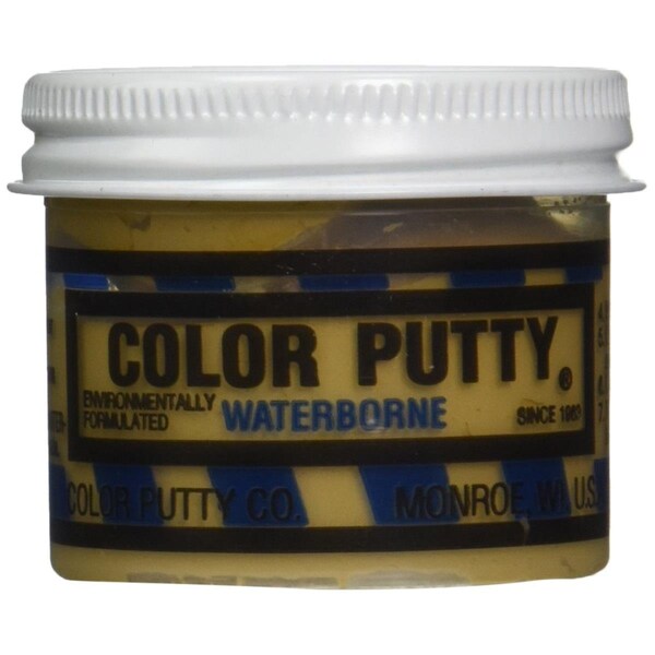 Color Putty Water-Based Formula Color-Transmitted Putty, Light oak - 3.68 oz - 208