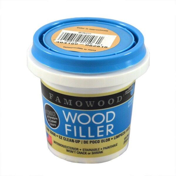 Eclectic Products 1/4 Pt Birch Famowood Water-Based Latex Wood Filler - 40042106