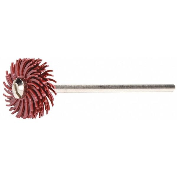 Scotch-Brite Radial Bristle Disc, 9/16" dia., Ceramic - 7100002321