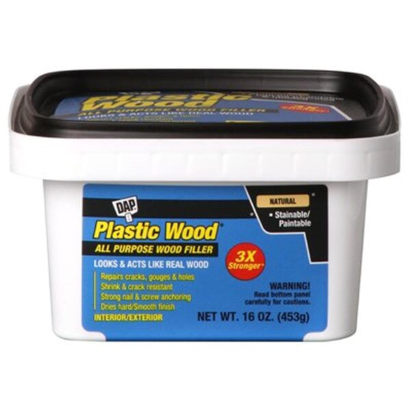 Dap 16 oz Plastic Wood Latex All-Purpose Wood Filler - DA577844