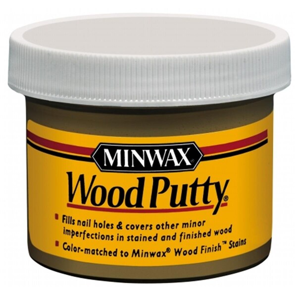 Minwax 3.75 Oz Ebony Wood Putty 13618 - MI308828