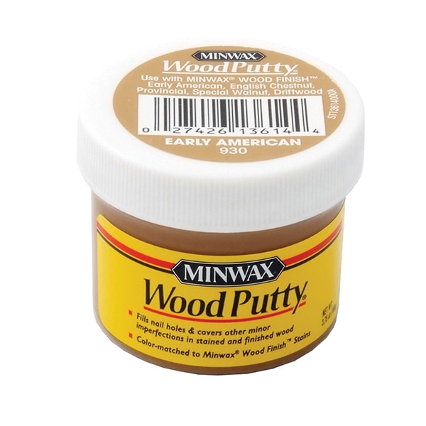 Minwax 3.8 Oz Early American Wood Putty Oil-Based Non-Hardening - 930