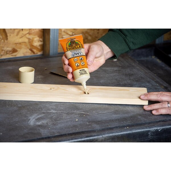 Gorilla Glue Gorilla Natural Wood Filler 6 oz - 107072