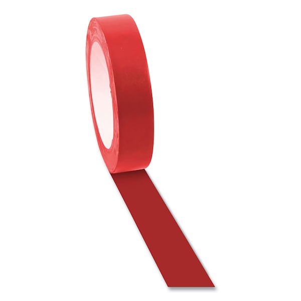 Champion Sports Floor Tape, 1in x 36 yds, Red - 1X36FTRD