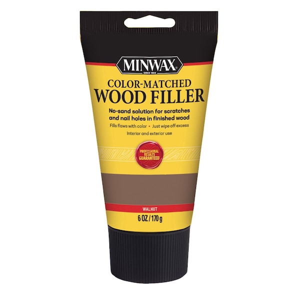 Minwax Minwax Color-Matched Walnut Wood Filler 6 oz - 448530000