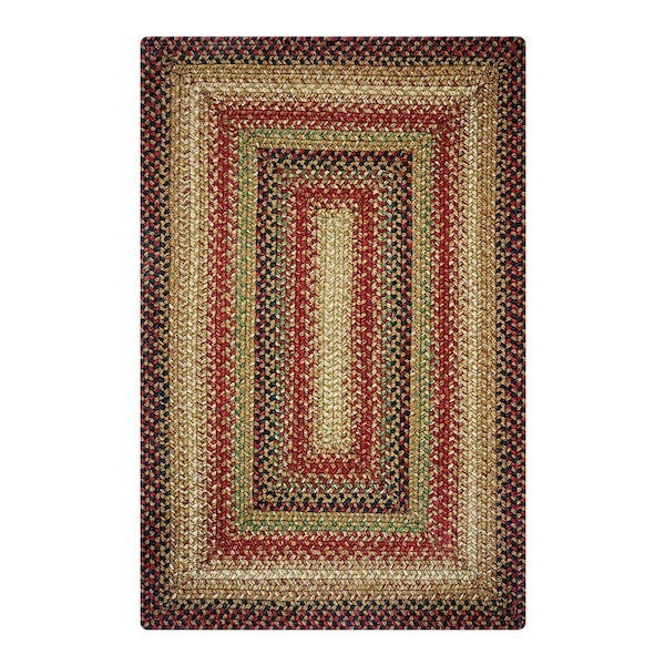Homespice Decor 8 x 28 in. Gingerbread Rectangular Stair Tread - Brown Deep Red - set of 13 - 597809