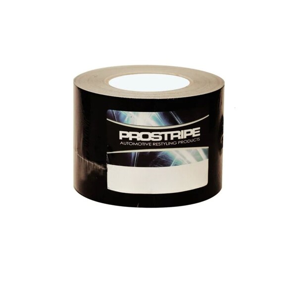 Prostripe Non-Skid Textured Tread Tape, 50 ft L, 6 in W, Black, Vinyl Adhesive - R82603