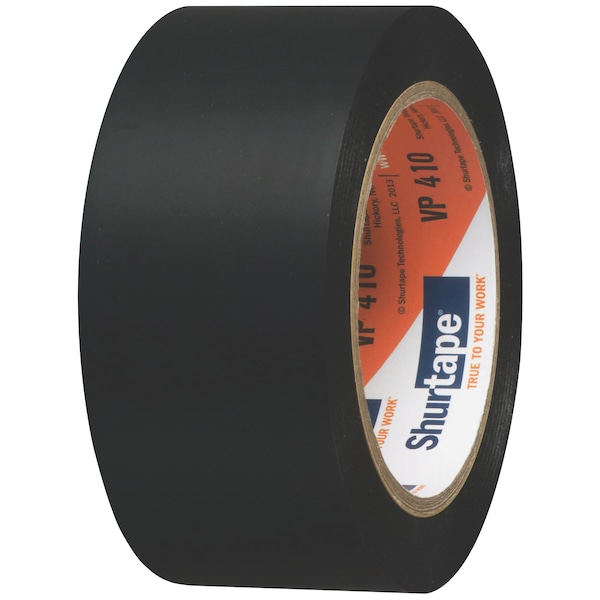 Shurtape Line Set Tape Flim: Polyvinylchloride (SPVC), Adhesive: Non-Corrosive Natural Rubber Black, 50mm W x - VP 410