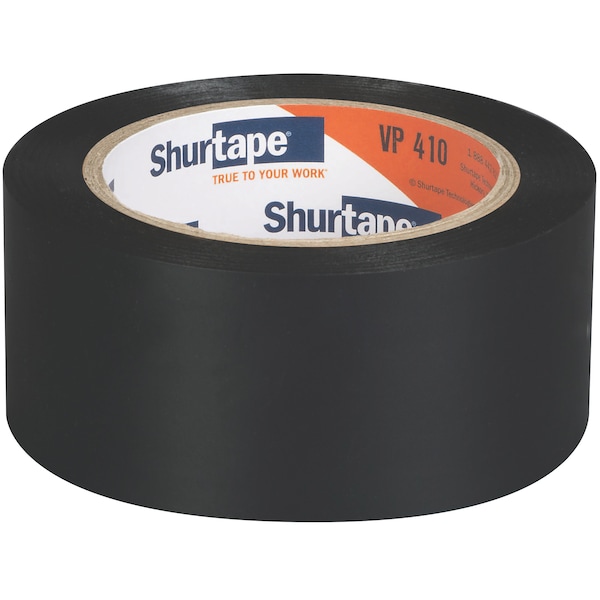 Shurtape Line Set Tape Flim: Polyvinylchloride (SPVC), Adhesive: Non-Corrosive Natural Rubber Black, 50mm W x - VP 410