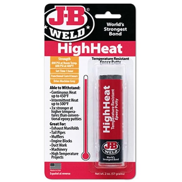 J-B Weld JB Weld 8297 2 oz. High Heat Epoxy Putty - 156292