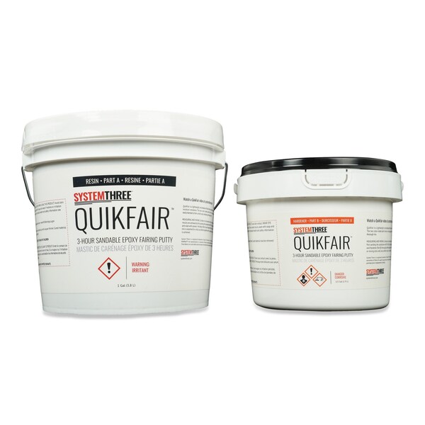 System Three Resins QuikFair Epoxy Fairing Putty, 1.5 Gallon Kit - 1400K46