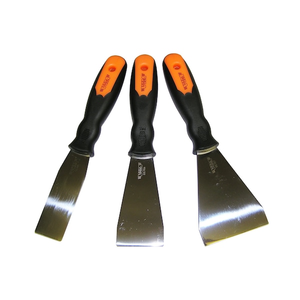 Durston Manufacturing SKIFE PUTTY 3PC STNLESS ST W/TRAY - VISS7100