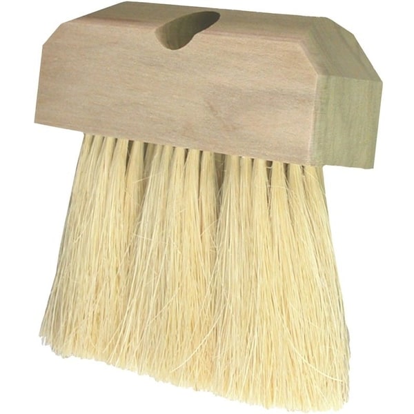 Birdwell Roof Brush, 4 in L Trim, White Bristle - 800-12