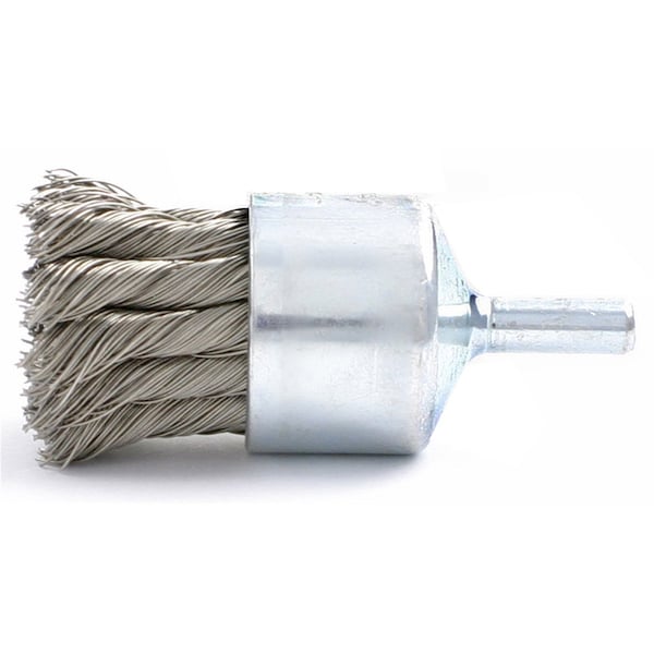 Brush Research Manufacturing Knotted Wire End Brush, .020, 3/4" - BRMBNH6.020