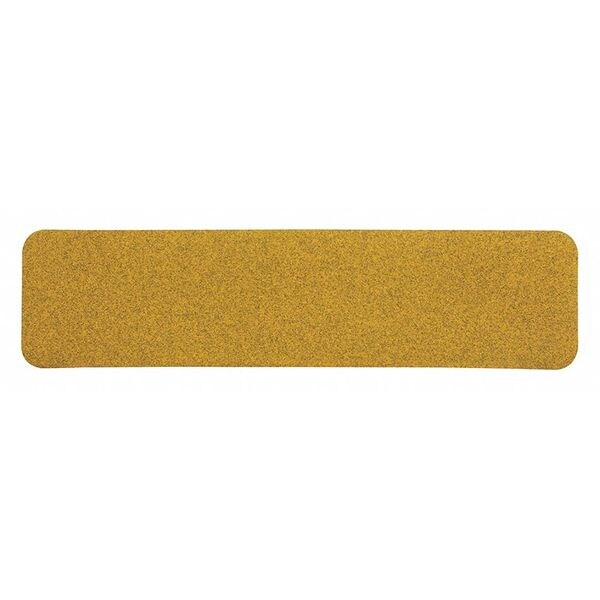 Jessup Safety Track Commercial Grade Anti Slip Grit Tread Aluminum Oxide, Adhesive: Acrylic Speckled Yellow, 6" W x - 3358-6X24