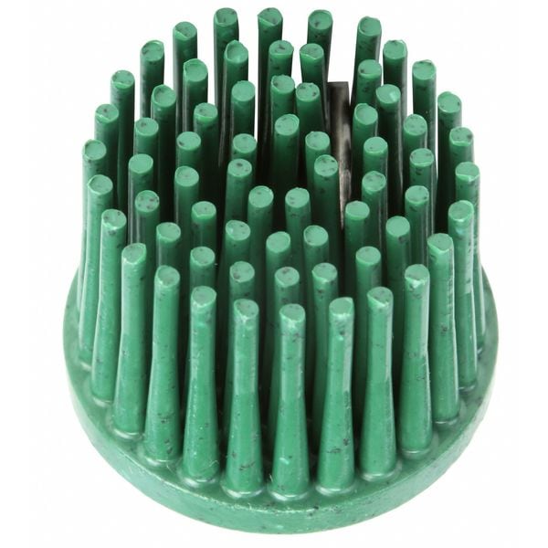 Scotch-Brite Bristle Disc, 1 In Dia, 5/8 In Trim, 50G - 7000000740