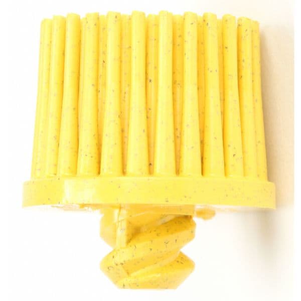 Scotch-Brite Bristle Disc, 1 In Dia, 5/8 In Trim, 80G - 7100138319