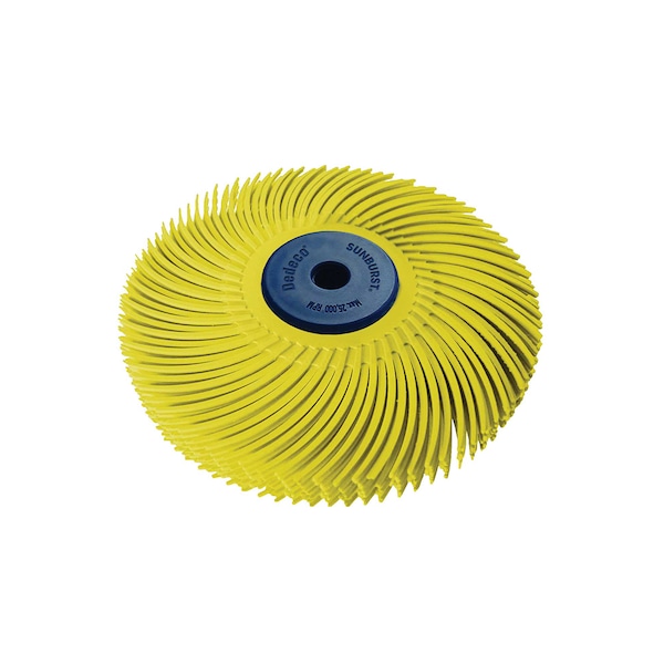 Dedeco SUNBURST 3'' TC 6-PLY YELLOW 80 GRIT (A/O) 1/UNIT - 1341