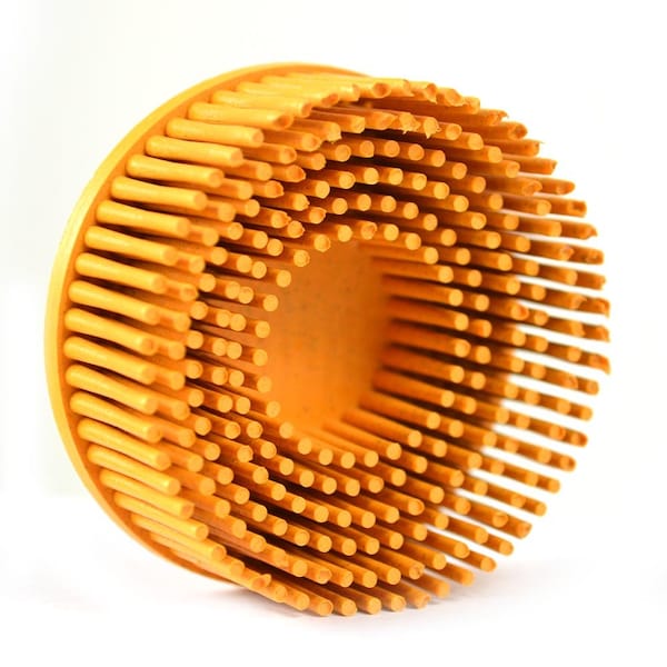 Superior Pads And Abrasives Bristle Disc, Grade 80, Diameter 2 Inch - Yellow Color - BD2080