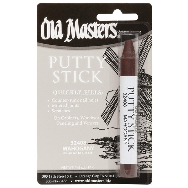Old Masters 14 gm Mahogany Perfect Match Putty Stick - 32408