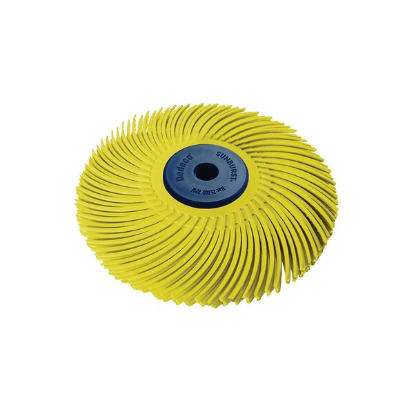 Dedeco SUNBURST 3'' TC 3-PLY YELLOW 80 GRIT (A/O) 1/UNIT - 1331