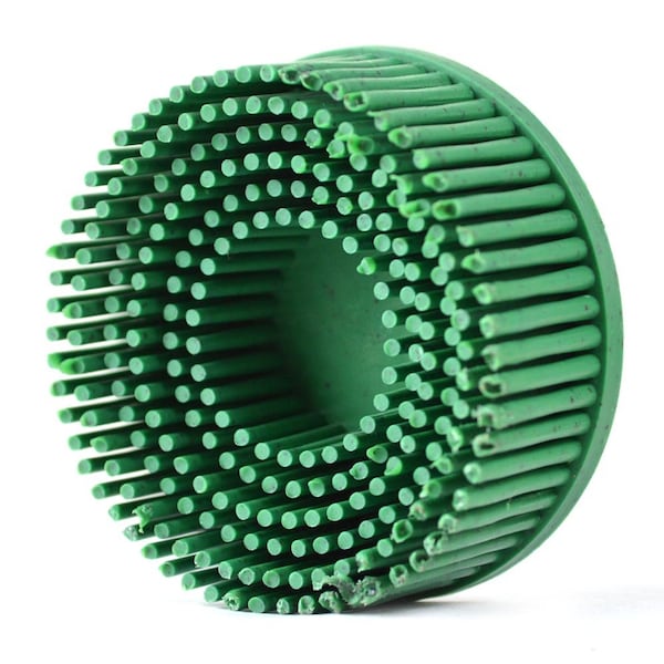 Superior Pads And Abrasives Bristle Disc, Grade 50, Diameter 2 Inch - Green Color - BD2050