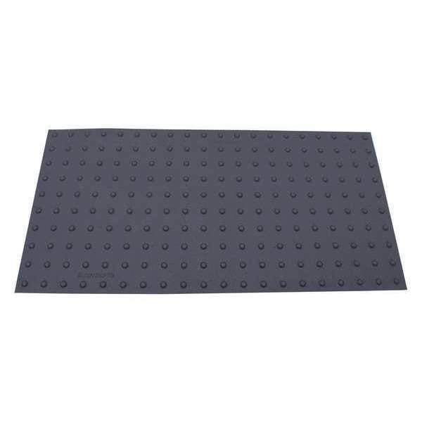 Safetysteptd ADA Warning Pad Flexible Cement Gray, 2 ft W x 4 ft L, 1 in Thick - SSTDPB2X423501