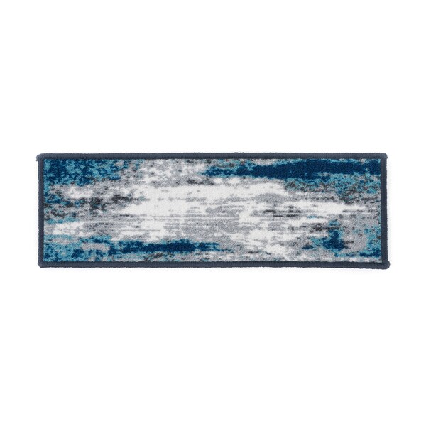 World Rug Gallery Nylon 8.6" x 26" Grit Size, Blue, 26 in W x 8.6 in L, 0.2 in Thick - 1521BLUE4PK