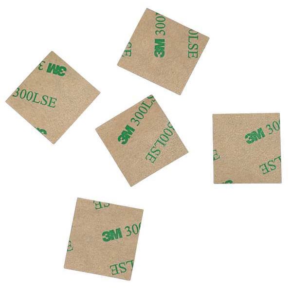 3M Anti-Slip Tread Polyester Mesh Fabric 120 Grit Size, Black, 2 in W x 2" L, 52 mil Thick - GM400