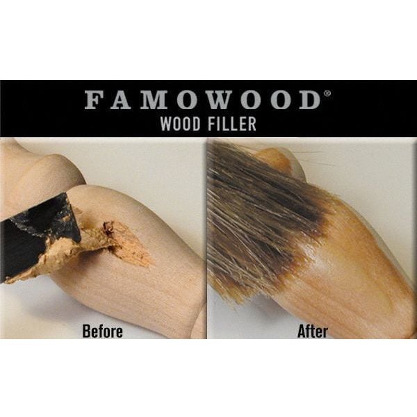 Famowood Wood Filler, 1 gal, Pail, Natural - 40002126