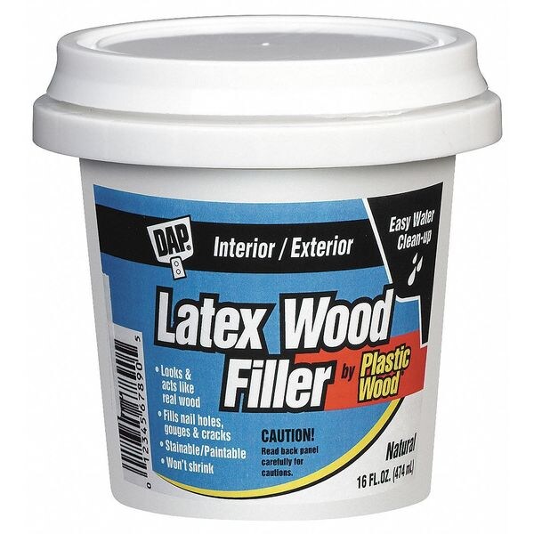 Dap Wood Filler, Pail, Natural, Plastic Wood - 00529